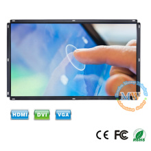 Quadro aberto TFT LCD monitor da tela de toque de 42 polegadas com entrada de HDMI DVI VGA